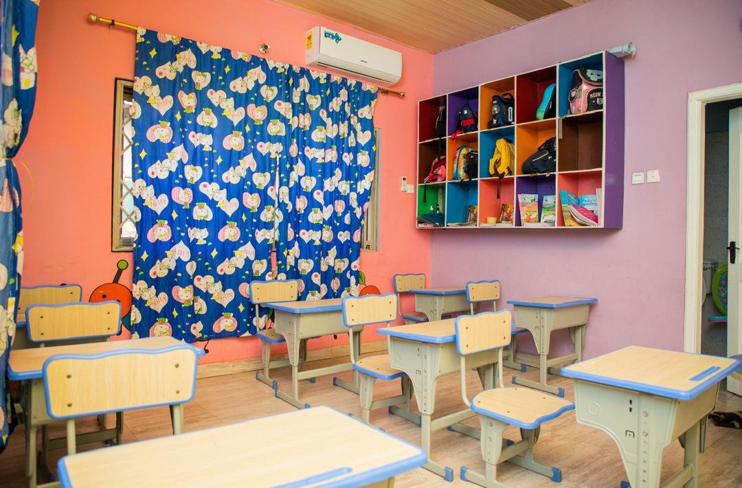 A moment from everyday life at Zippy Stars Montessori School