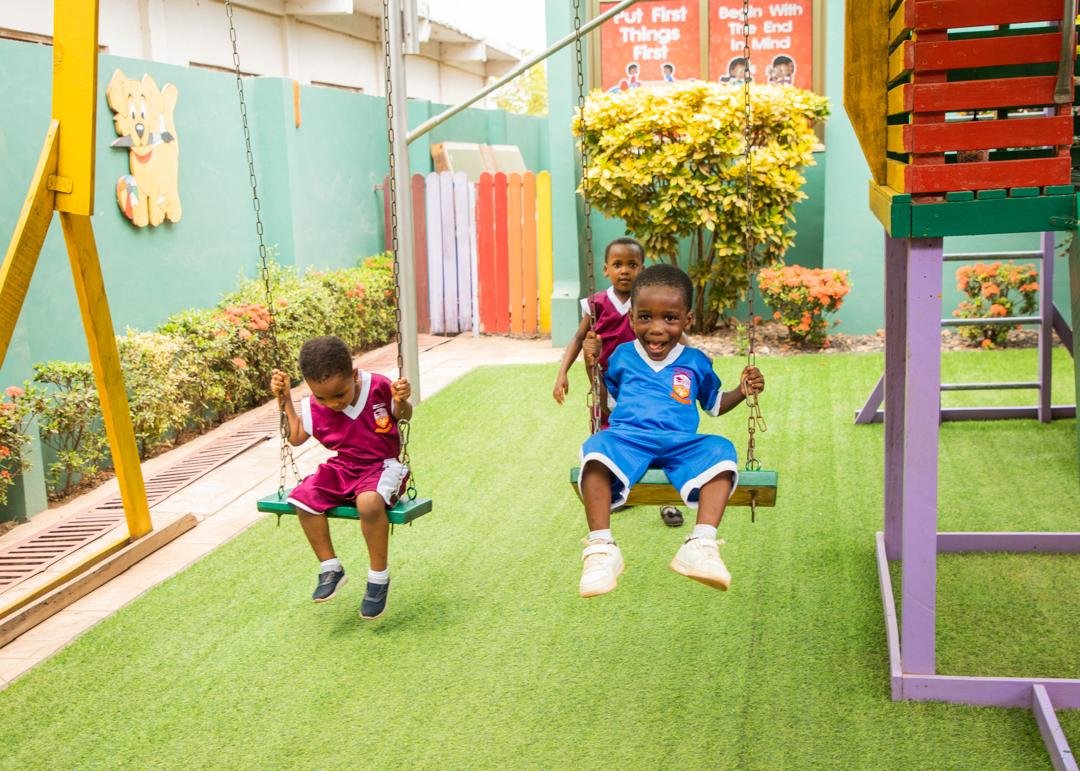 A moment from everyday life at Zippy Stars Montessori School
